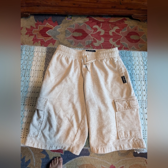Buffalo David Bitton Other - Boys Beige Cargo Sports Shorts Buffalo David Britton Parker Slim Fit Size 14/16
